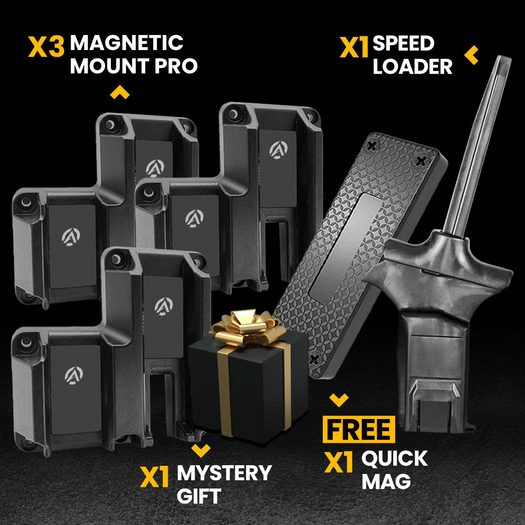 Buy 3 Magnetic Mount Pro + 1 Speed Loader & Get 1 Quick Magnet Free - Armament Pro